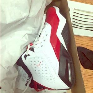 Jordan B loyal red black and white